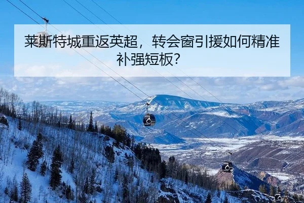 莱斯特城重返英超，转会窗引援如何精准补强短板？