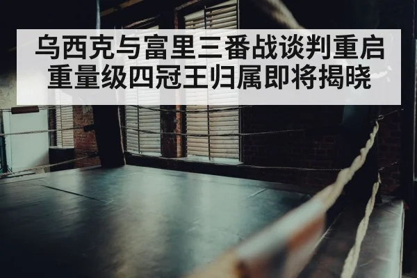 乌西克与富里三番战谈判重启重量级四冠王归属即将揭晓